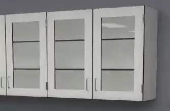 LAB WALL HANGING STORAGE CABINET 3 DOORS 