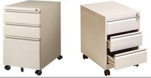 MOBILE PEDESTAL (Steel storage) 3 DRAWER